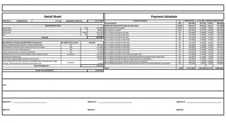 Prestige Aston Park Complete Costing Details